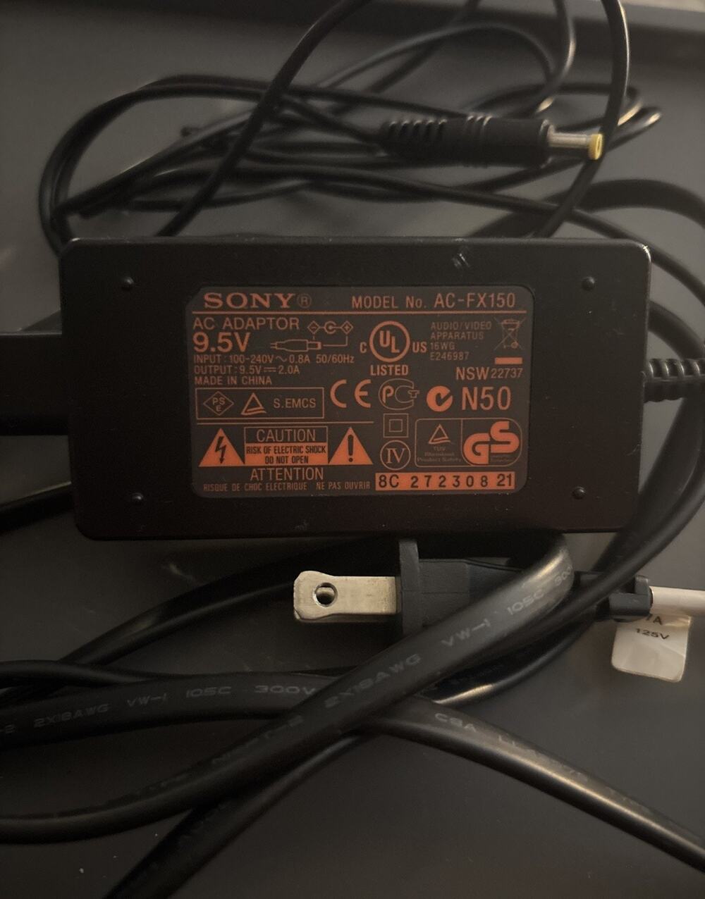 SONY AC Adapter Model AC-FX150